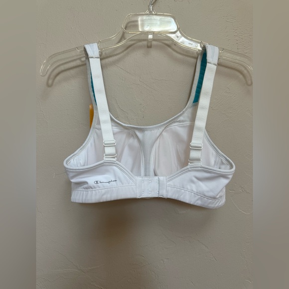 Champion B2399 Shape U-Plus Sports Workout Bra 34C New NWT White high impact - Picture 2 of 4